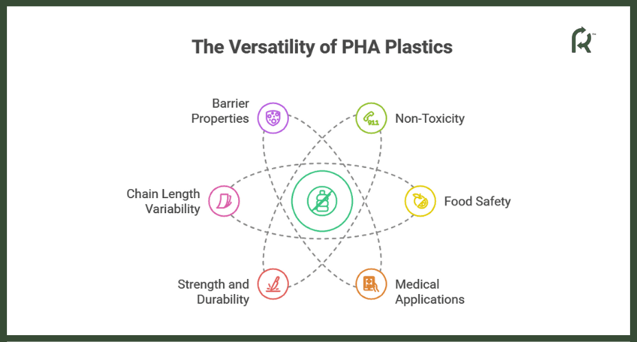 Versatility of PHA Plastics