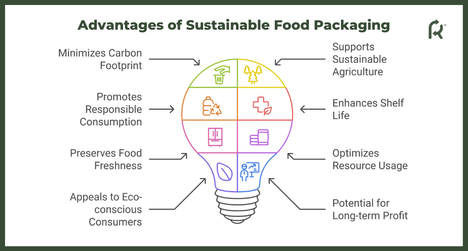 Sustainable Food Packaging Benefits