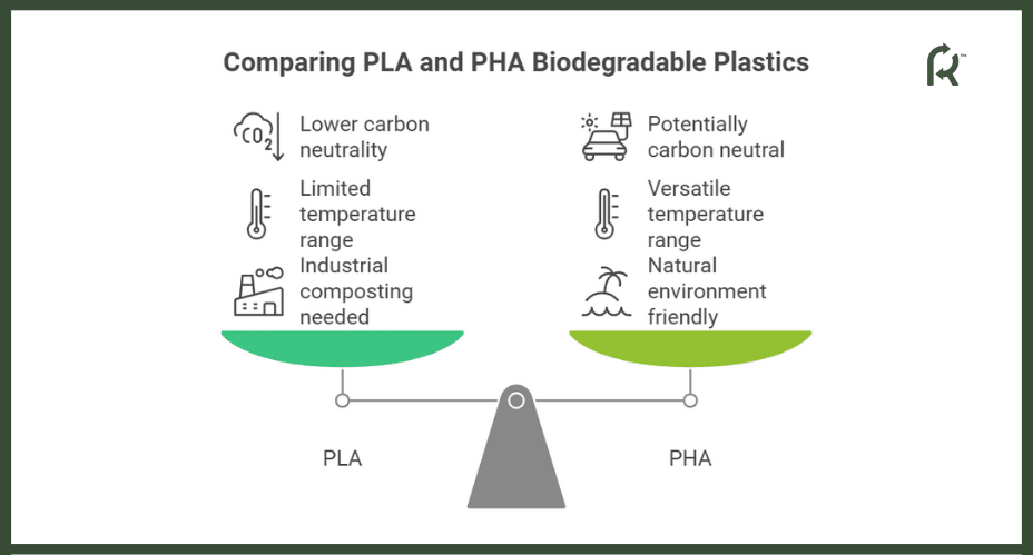 PLA Vs. PHA Biodegradable Plastics