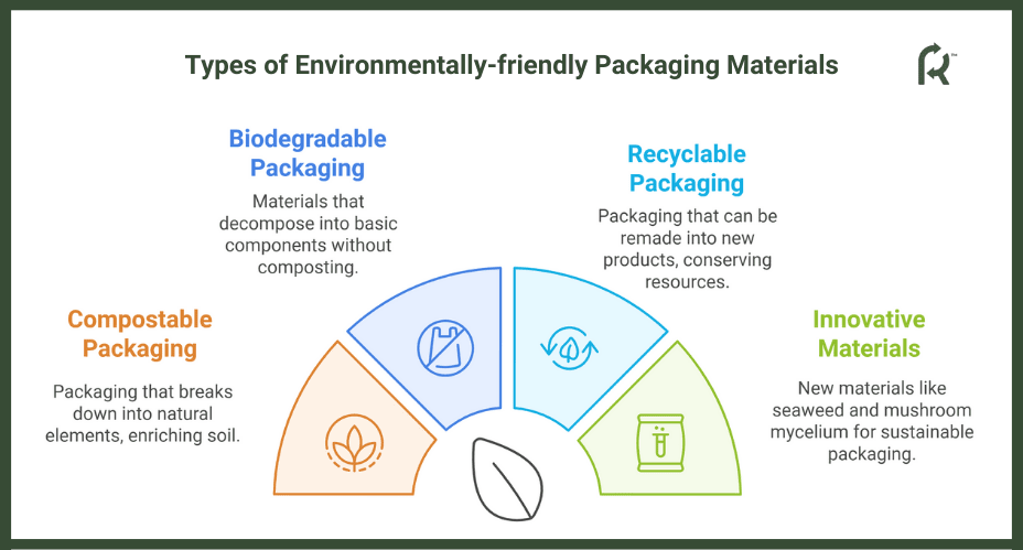 Types of Environmentally-friendly Packaging Materials