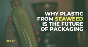 Plastic from Seaweed Packaging